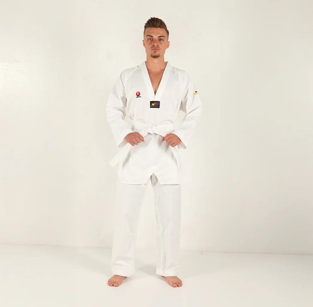 KİHON TAEKWONDO ELBİSE BEYAZ YAKA