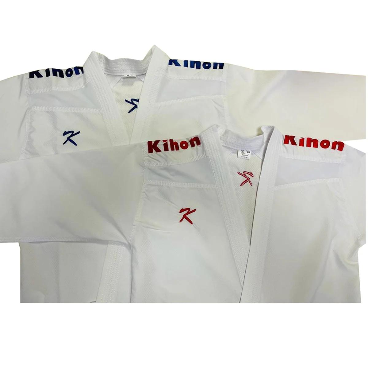 KİHON KUMİTE WKF MAVİ-KIRMIZI SET
